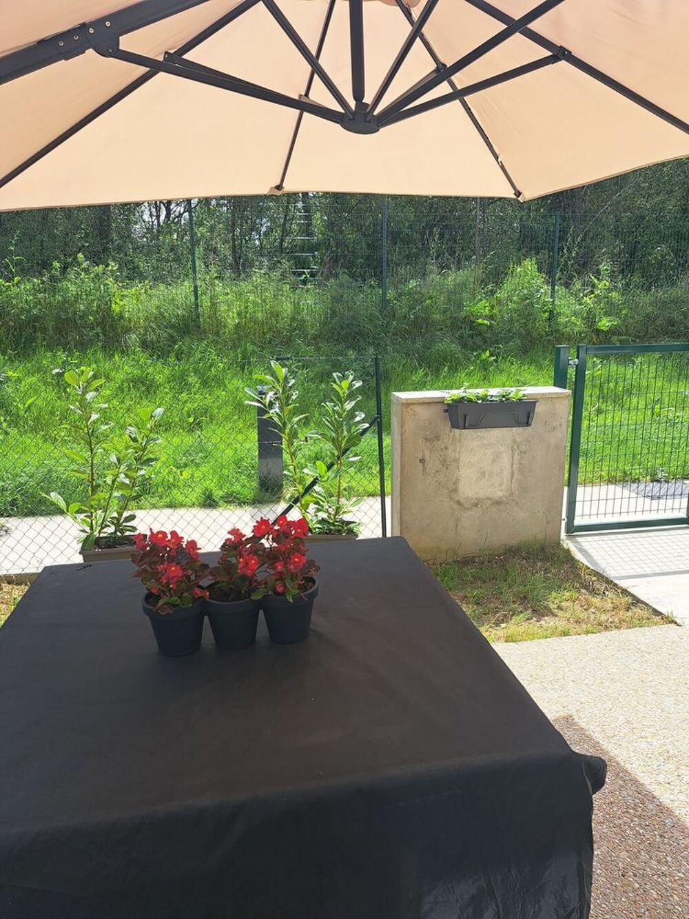 ensemble table de jardin Jardin