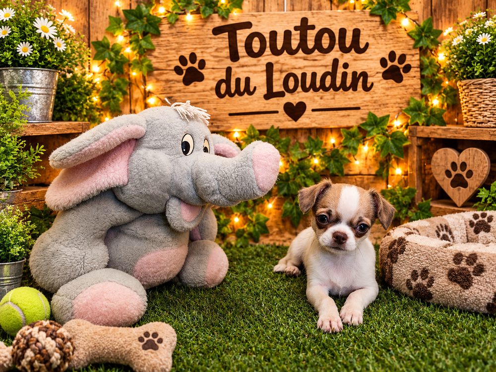   Chiot Chihuahua poils courts mâle 