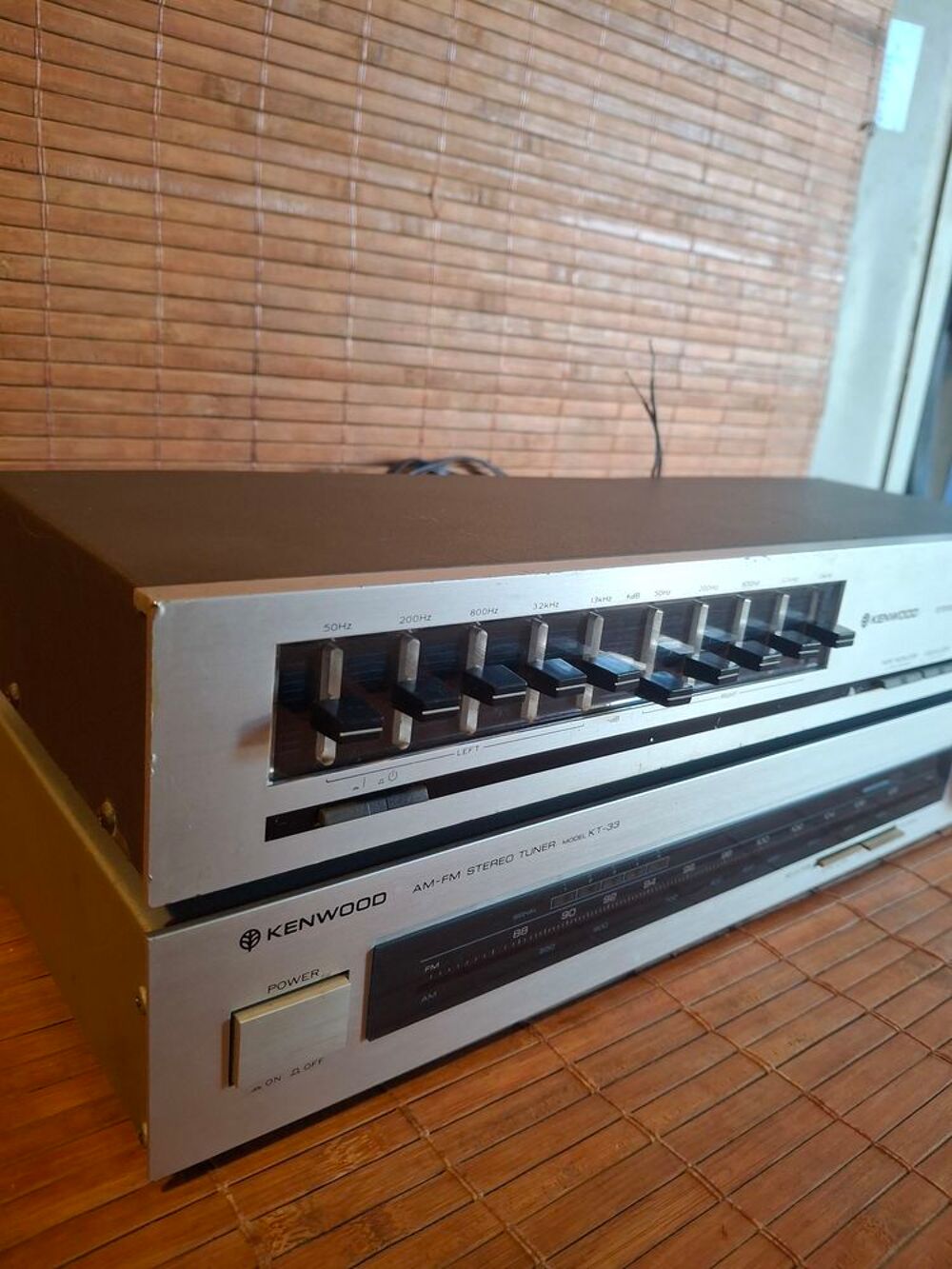 Equalizer, Tuner Kenwood Audio et hifi