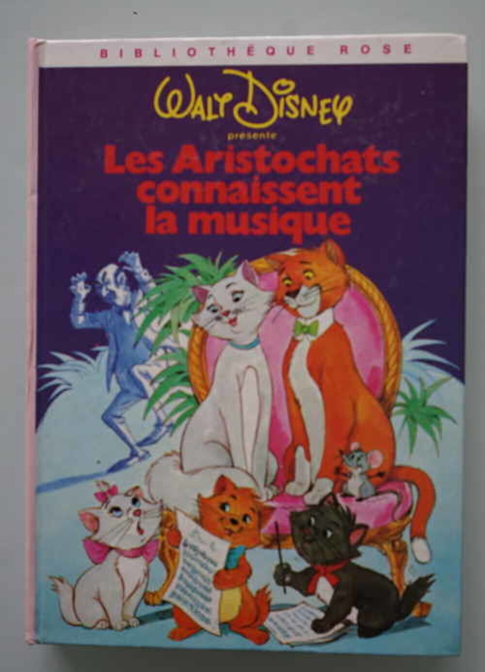 bibliotheque rose - les aristochats connaissent la musique - Livres et BD