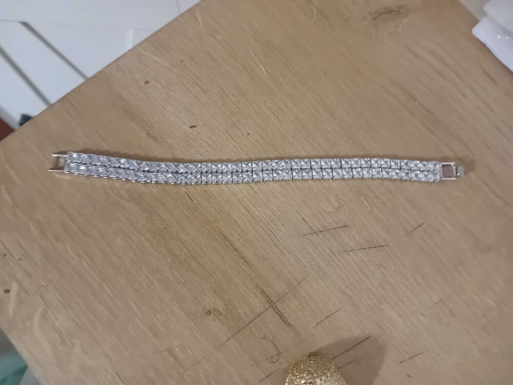 Bracelet en Or blanc et Diamant &eth;Ÿ'Ž 