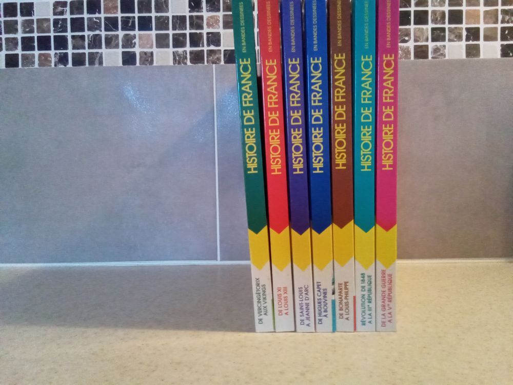 Collection histoire de France en bandes dessin&eacute;es 
Livres et BD