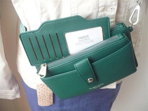 Pochette Sac  Flora Co Paris - 2 Bandoulières +Porte cartes 20 Bousbecque (59)