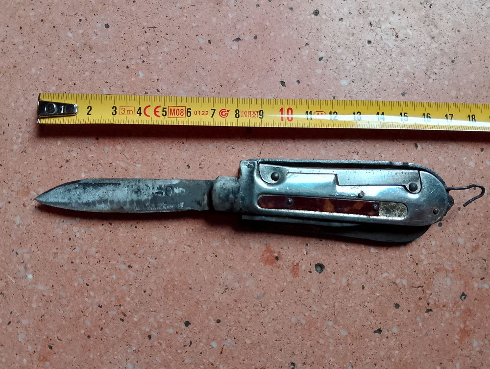 couteau gadget D.F ancien multifonction Bricolage