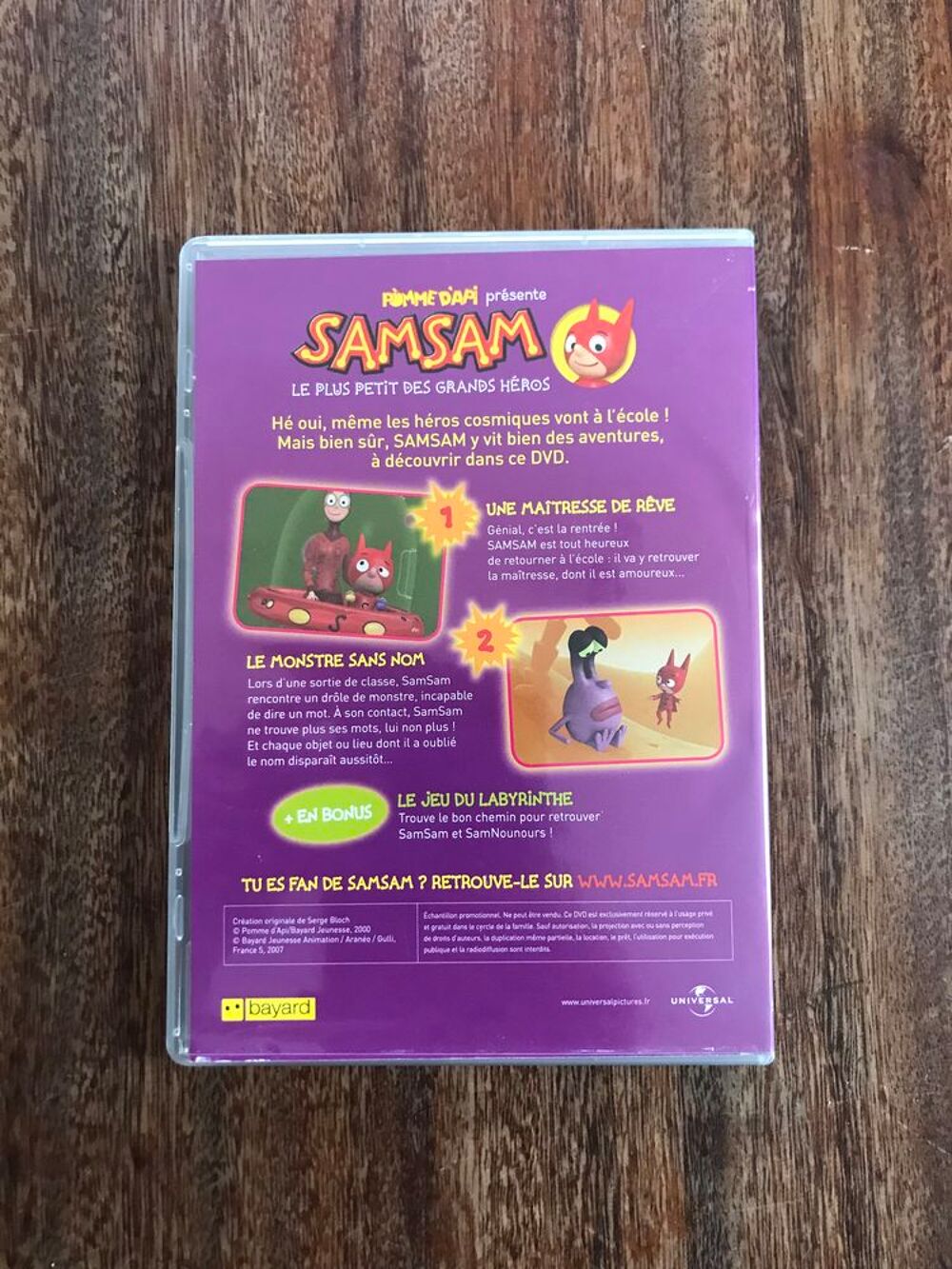 DVD enfants " Samsam " DVD et blu-ray