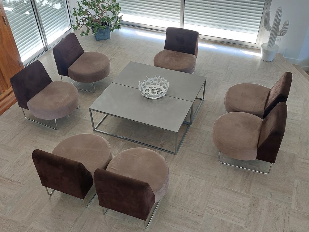 Fauteuils chauffeuses Fred Rieffel Meubles