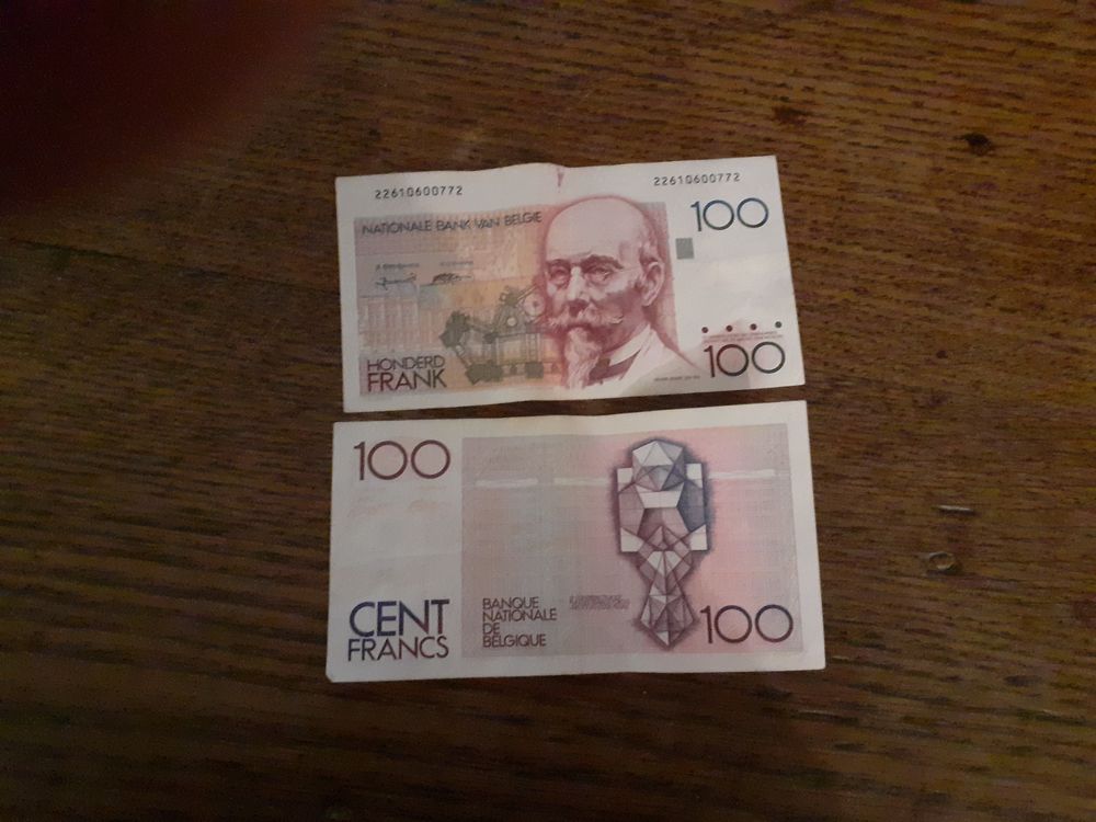 billets belges 