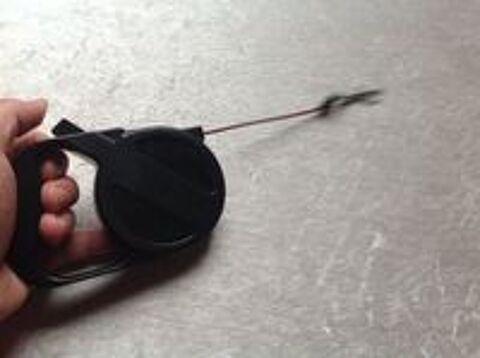   LAISSE RÉTRACTABLE CORDON FLEXI BOUTON BLOQUANT Envoi Possib 