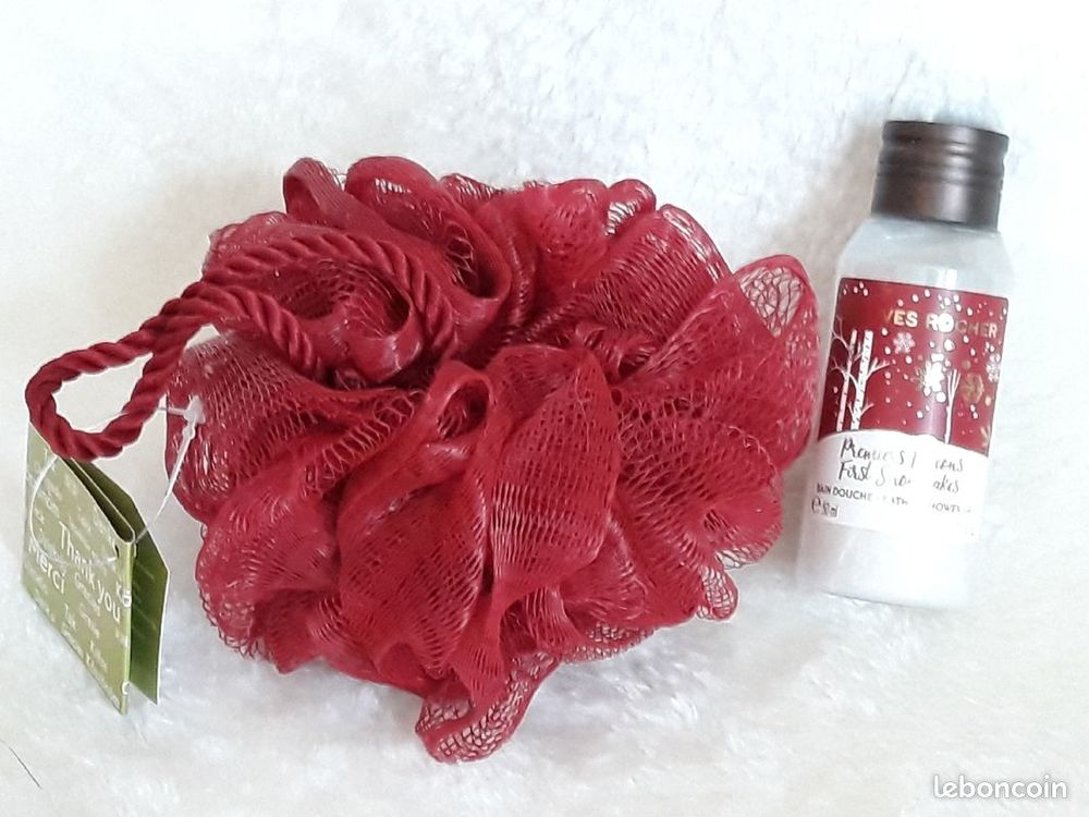 Fleur de bain Bordeaux + gel douche Puriculture