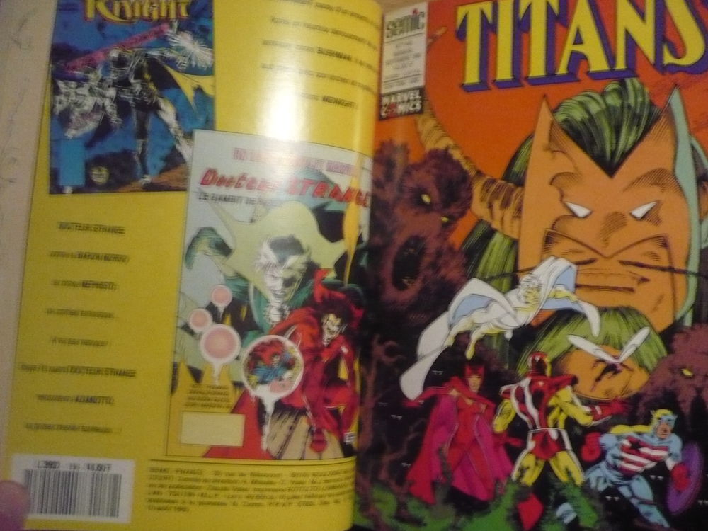 BD TITANS - Album MARVEL N&deg; 47 ( N&deg; 139, 140, 141) 1990 Livres et BD