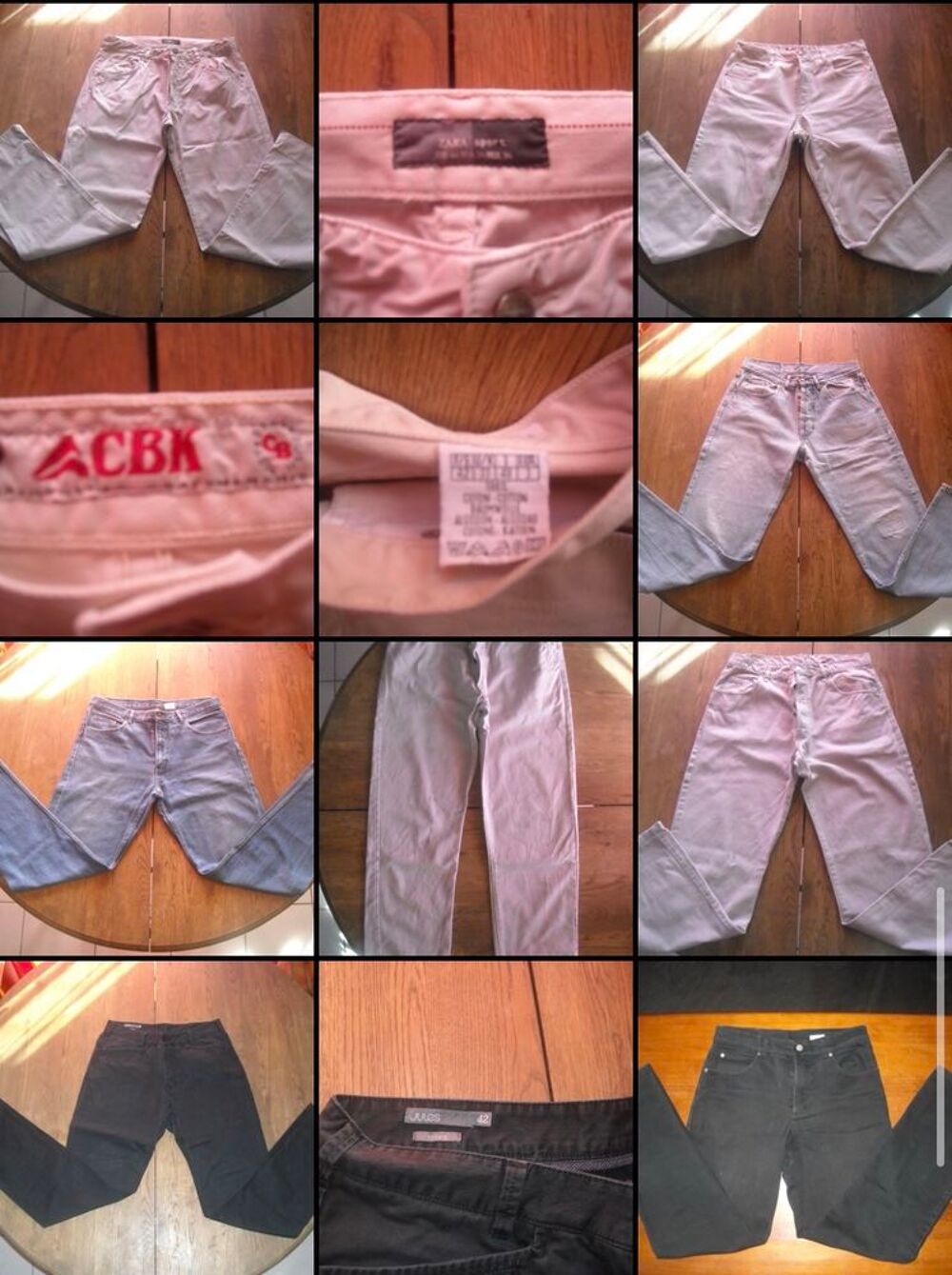 Diverses v&ecirc;tements hommes femmes enfants Vêtements