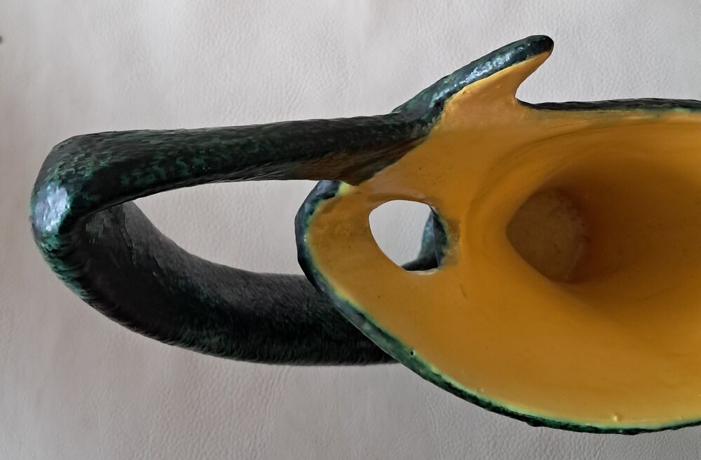 ancien vase pichet vintage valauris sign&eacute; Jacques Sagan
Décoration