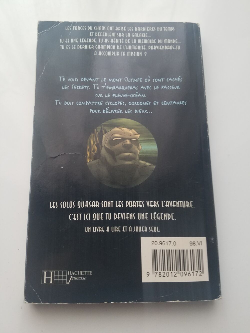 Livre dont vous &ecirc;tes le h&eacute;ros - Quasar : Solo - Olympus 1997 Livres et BD