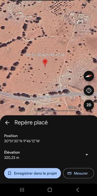  Terrain  vendre 11631 m Imsouane, maroc