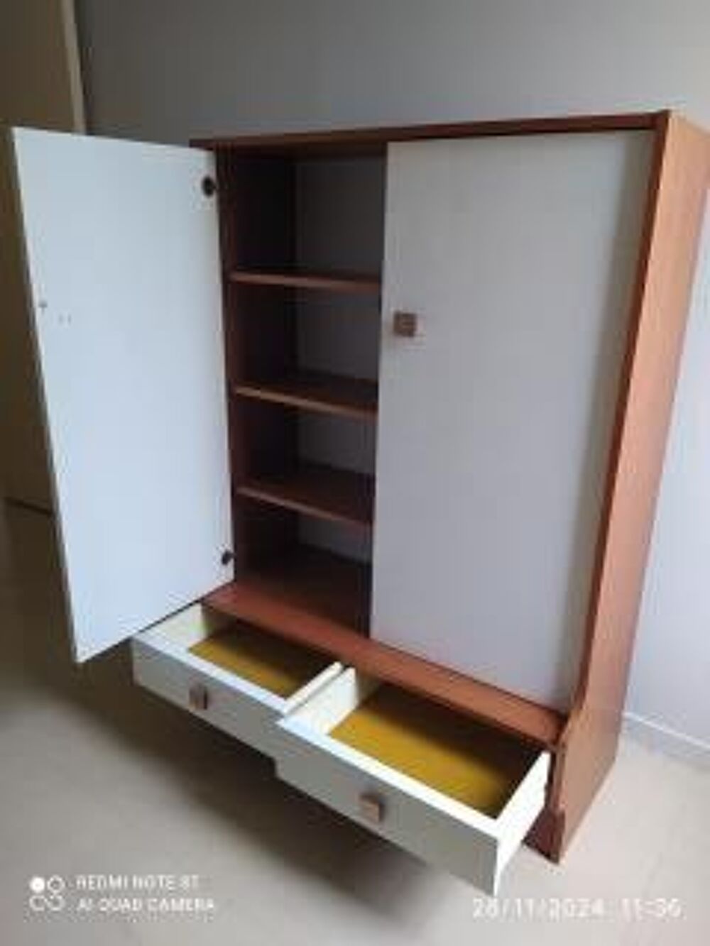 Meuble 2 portes 2Tiroirs 6 &eacute;tag&egrave;res
Meubles
