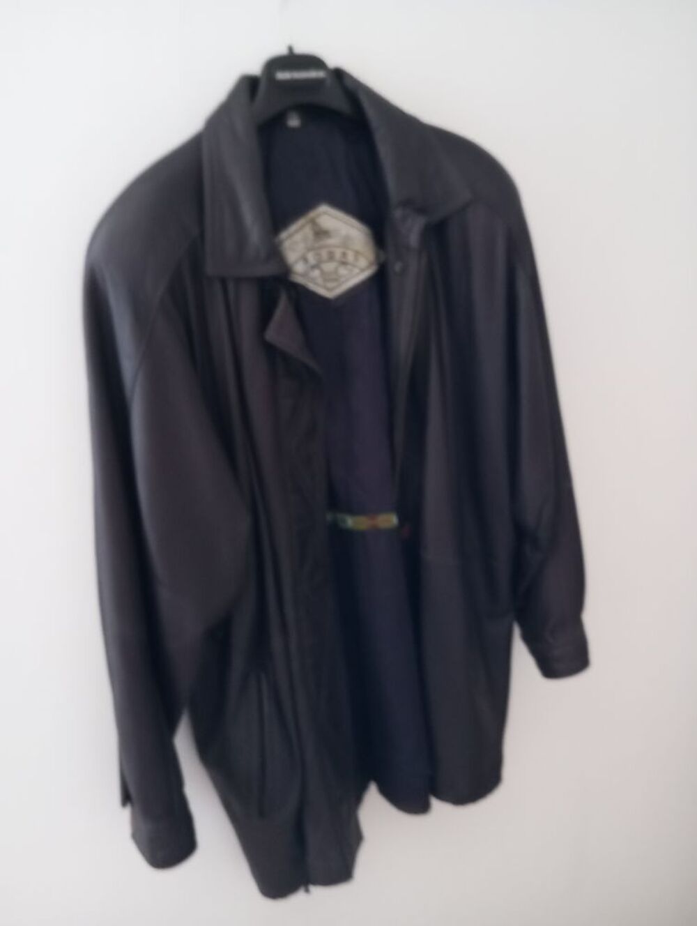 Veste cuir Vêtements