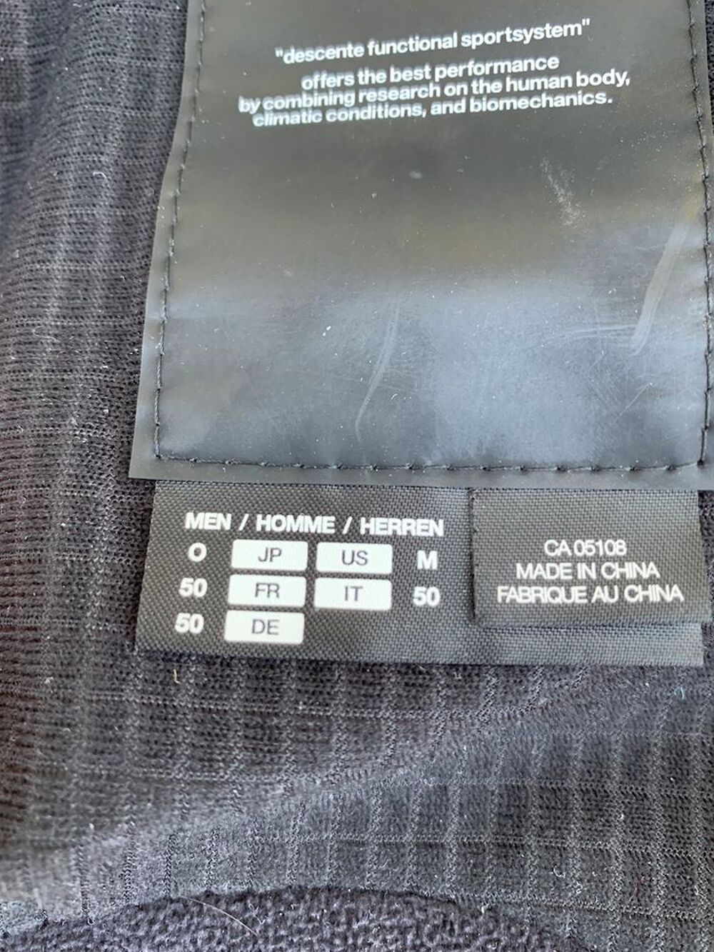 Veste de ski homme descente taille M (50) Sports