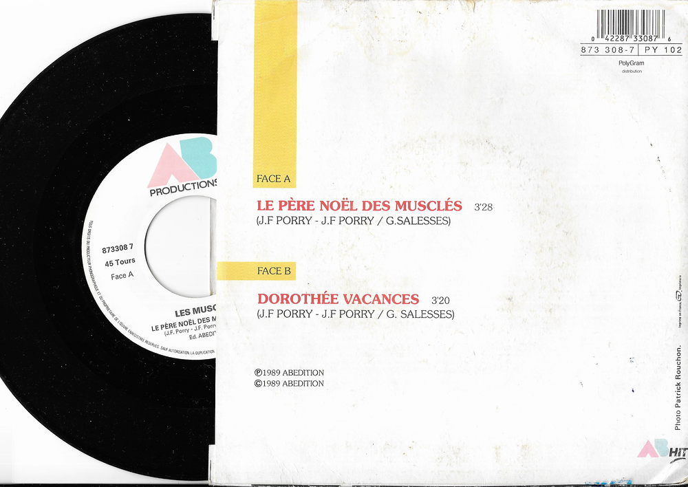 Vinyles 45 T , Les MUSCLES 1989 CD et vinyles