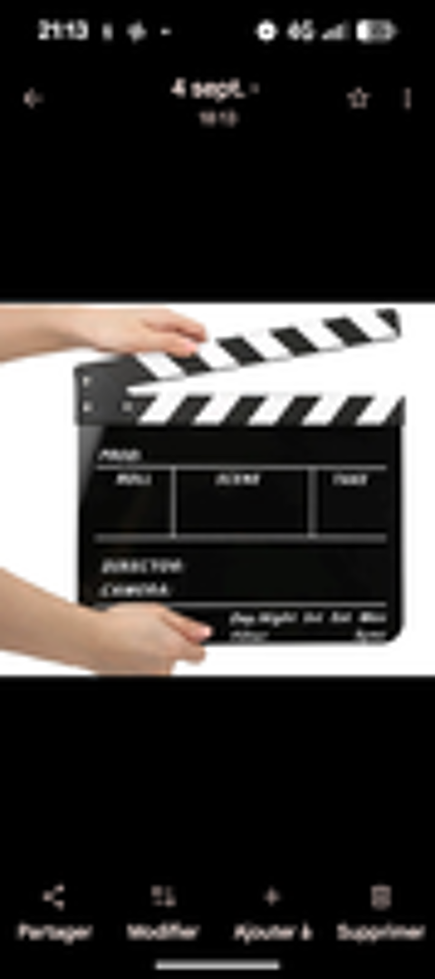   Cours découverte cinéma  