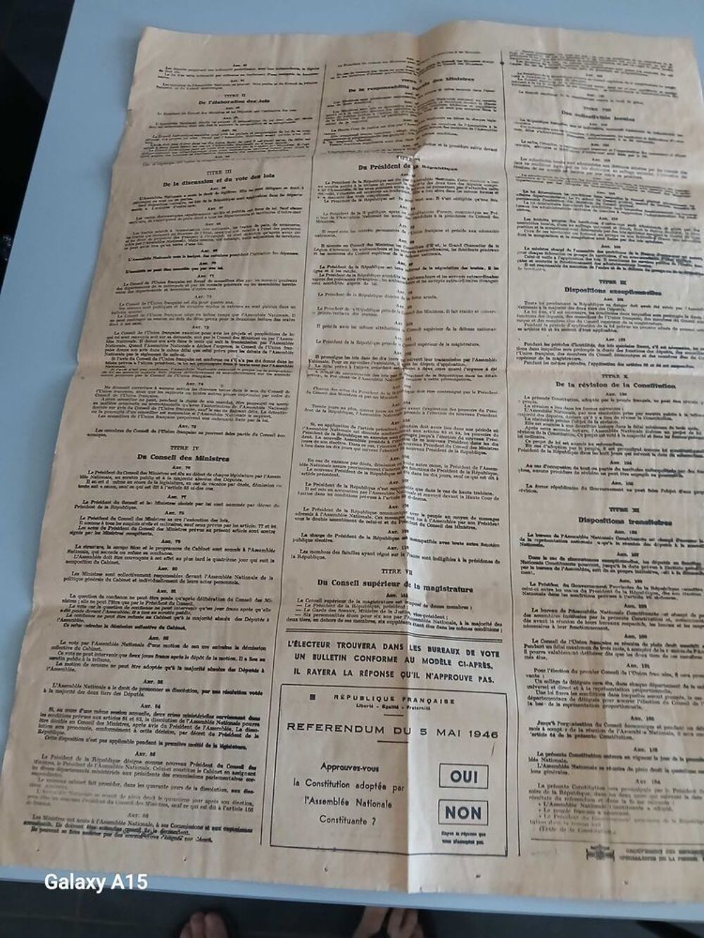 ancien revue de presse d apr&egrave;s guerre 