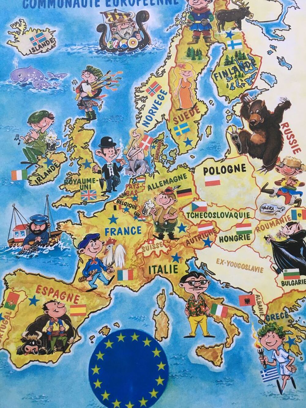 Puzzle "Communaut&eacute; Europ&eacute;enne" Jeux / jouets
