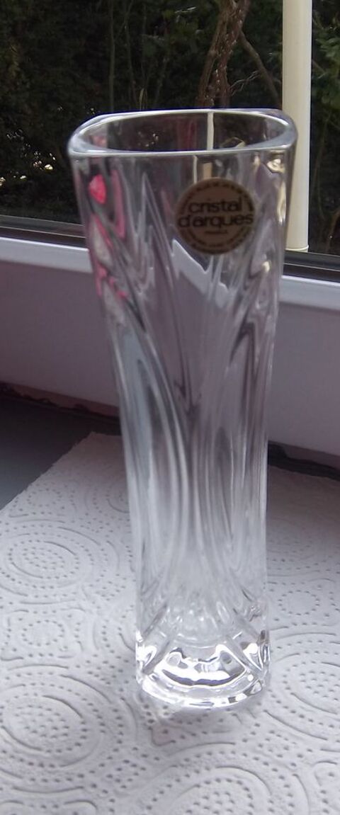 Vase cristal d'Arques Chtelet 17 cm 8 Colombier-Fontaine (25)
