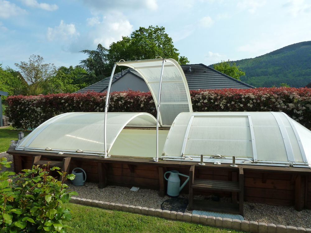 abri piscine Jardin