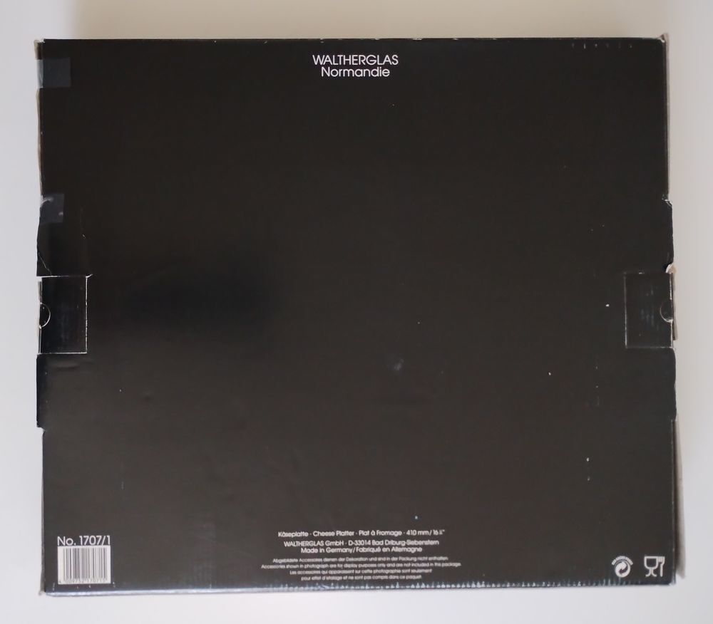 Plateau &agrave; fromage en verre Cuisine