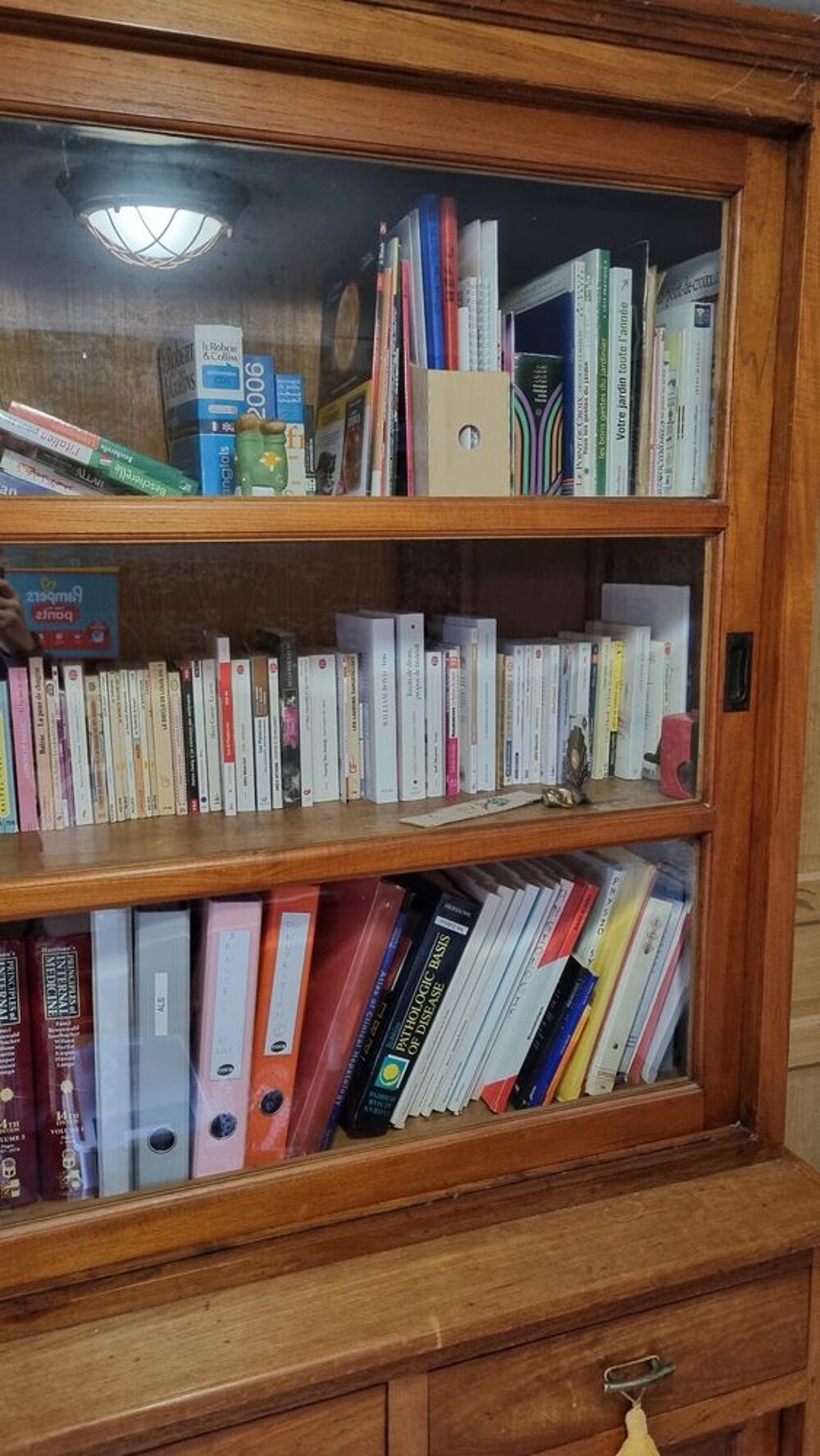 Belle biblioth&egrave;que en Teck tr&egrave;s bon etat Meubles
