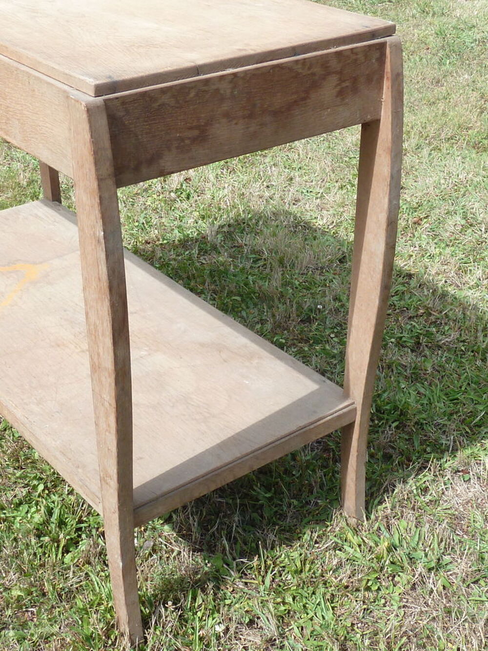 Console bois 2 plateaux (ann&eacute;es 50) Meubles