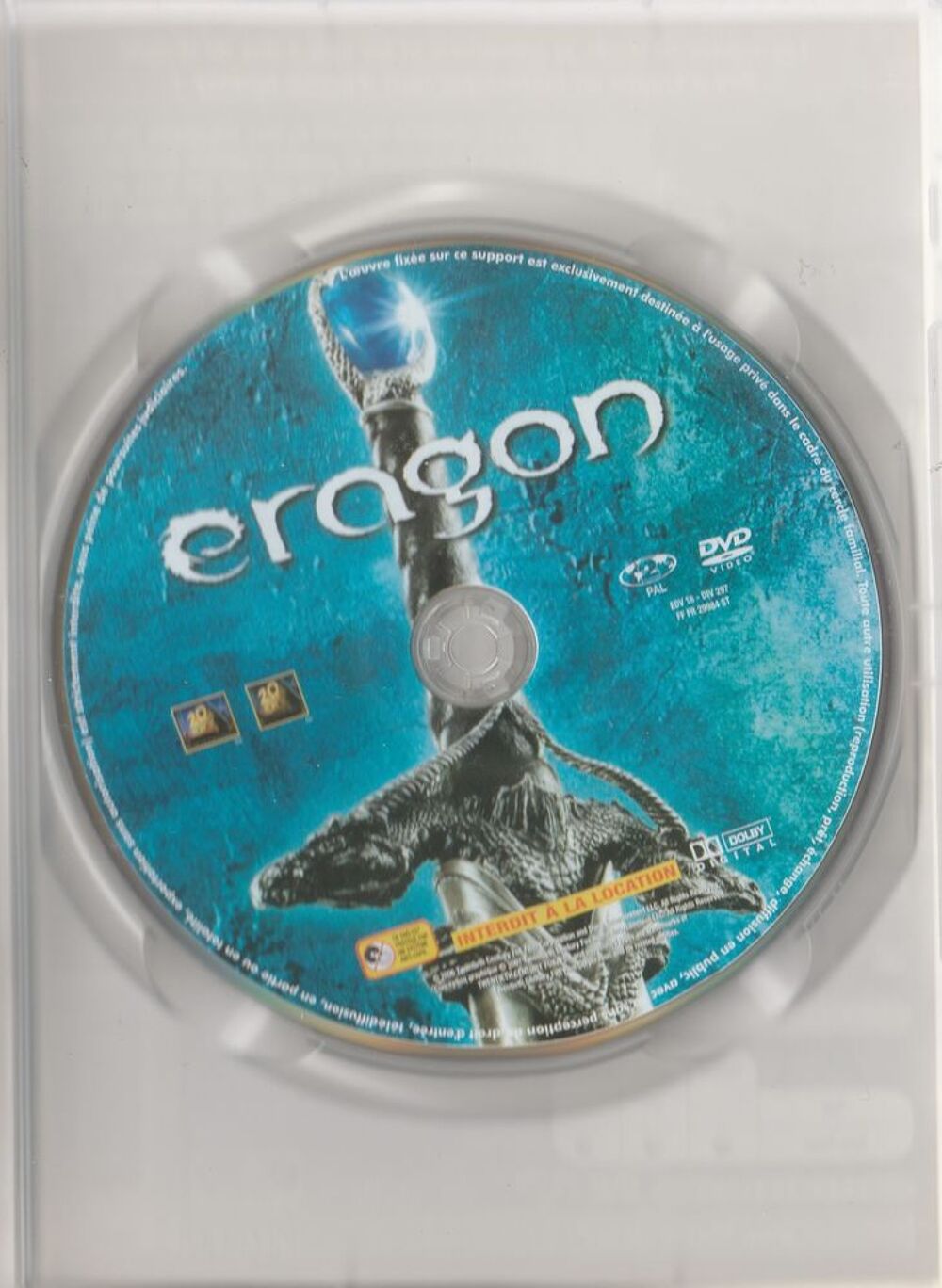 Eragon DVD et blu-ray