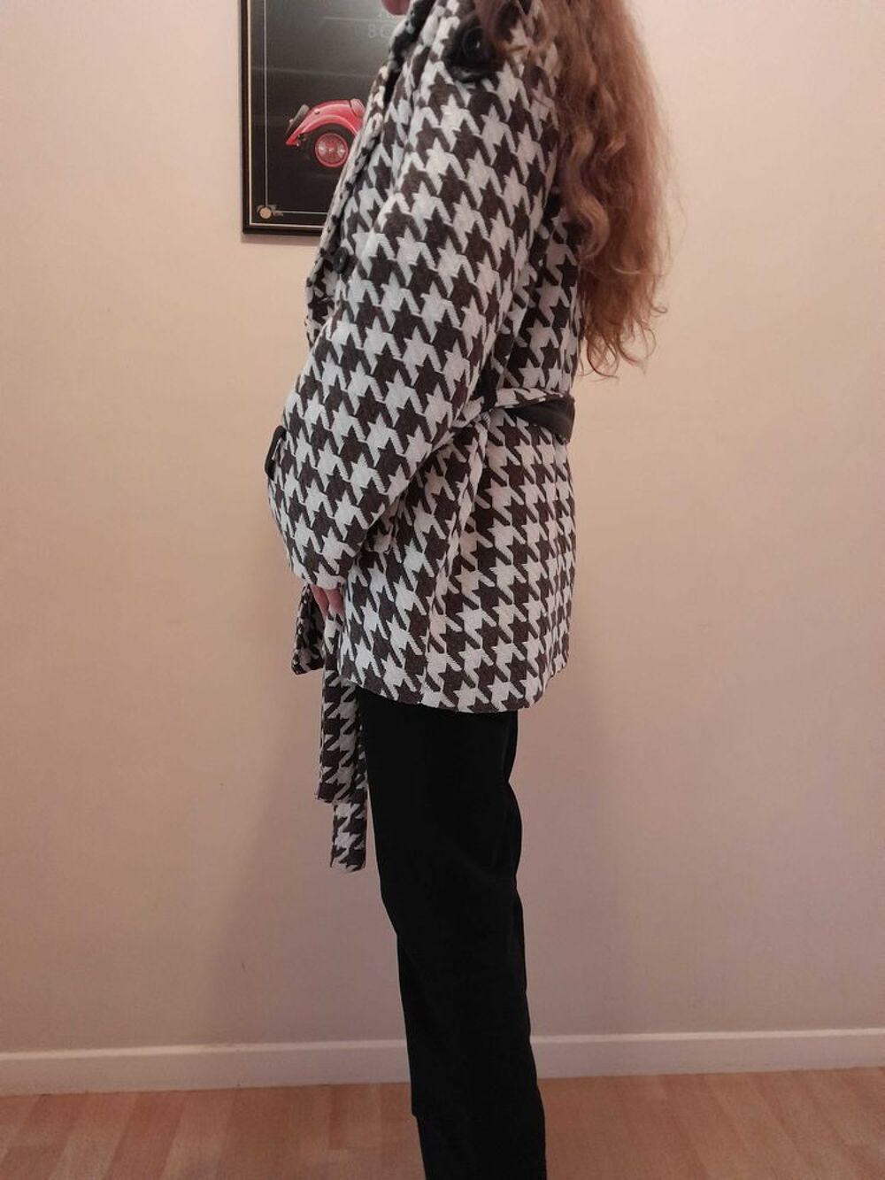 veste f&eacute;minine pieds de poule Vêtements