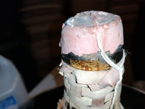 Bouteille dame-jeanne Porto ancienne. 10 litres. 450 Belgique