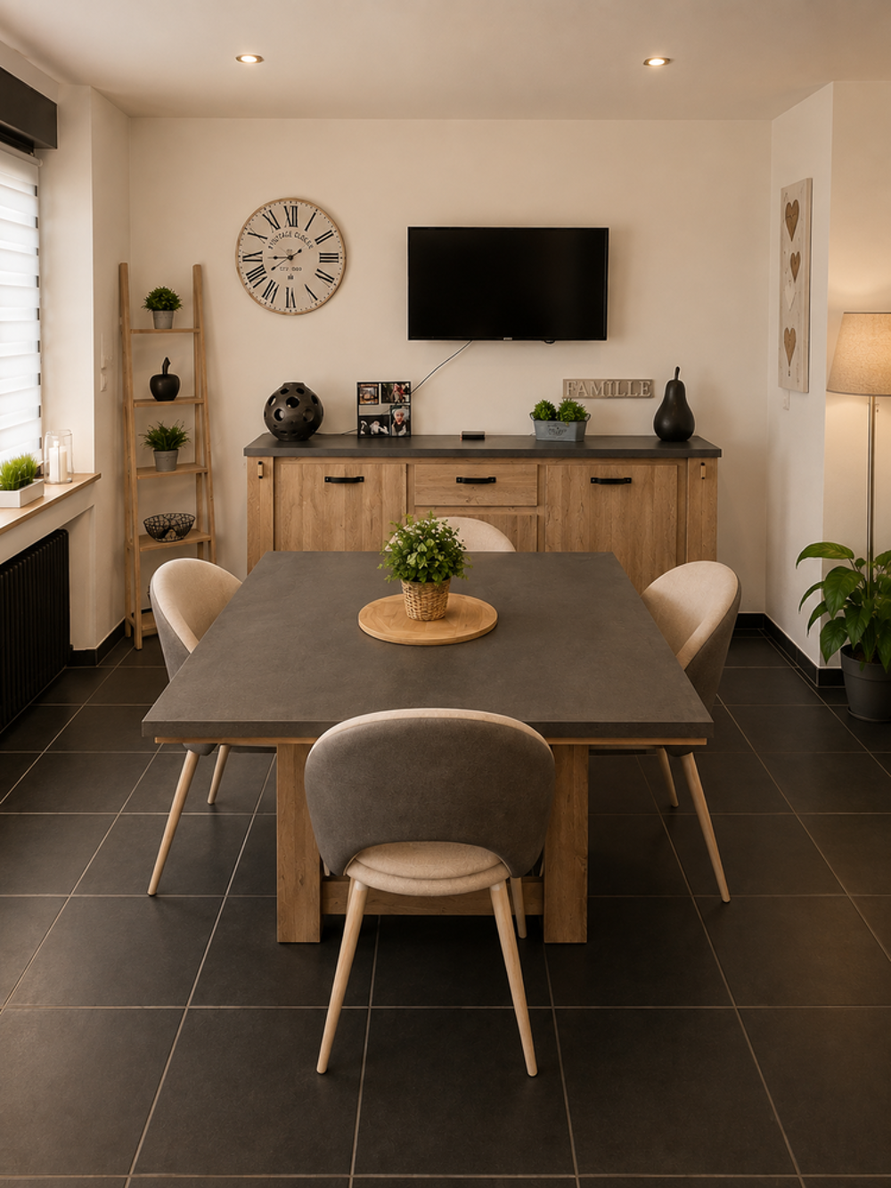 Bahut + table &agrave; manger Meubles
