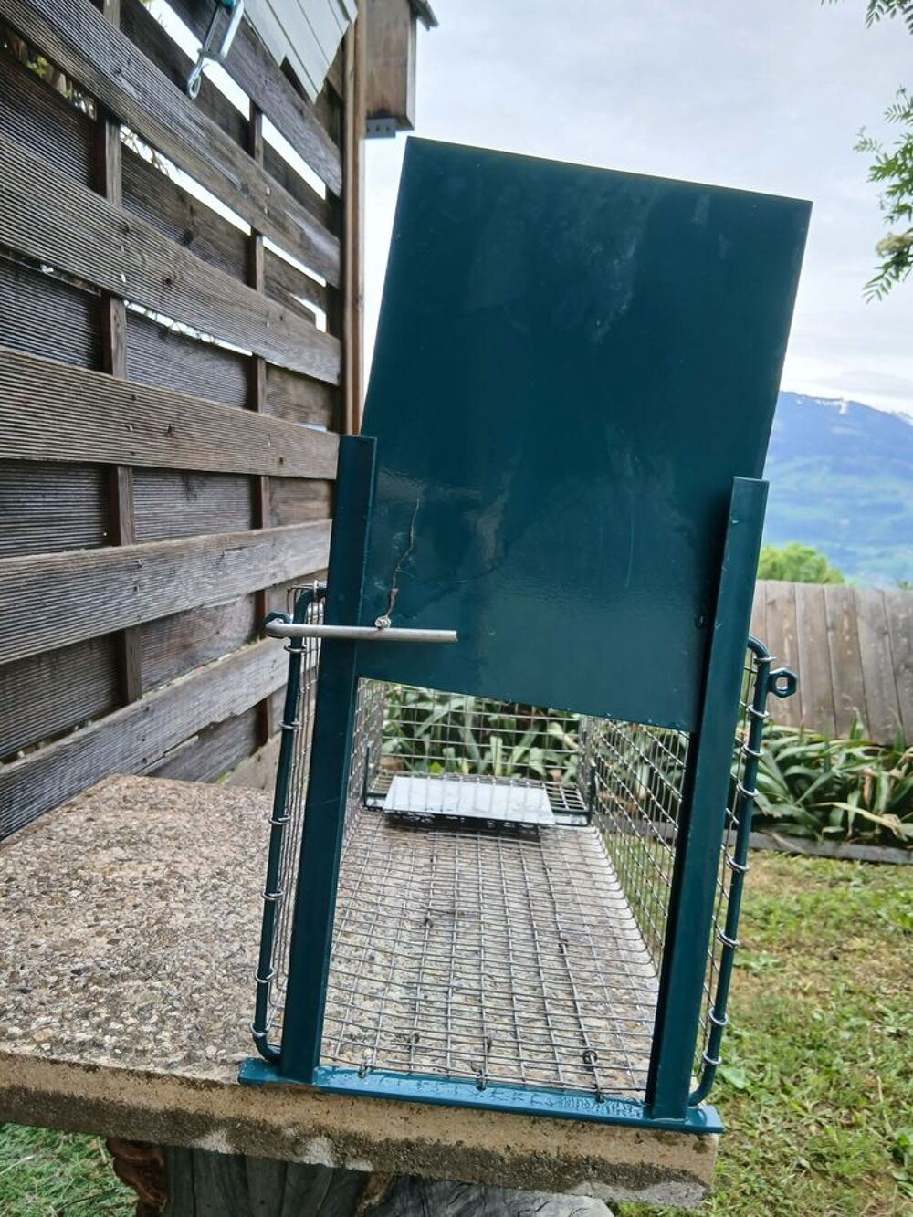 pi&egrave;ge rongeur Jardin