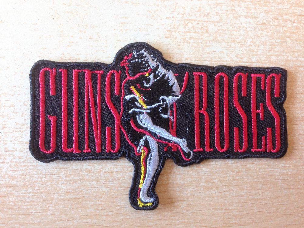 &eacute;cusson brod&eacute; guns'n'roses use your illusion logo 9,5x6 cm
