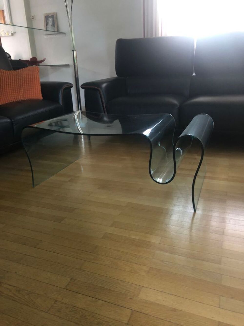 TABLE DE SALON EN VERRE Meubles