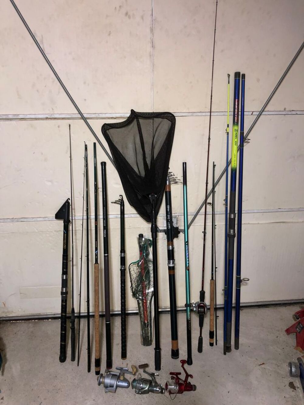 lot de p&egrave;che Sports