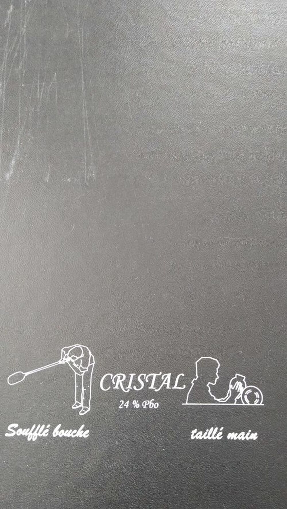 VERRES EN CRISTAL Décoration