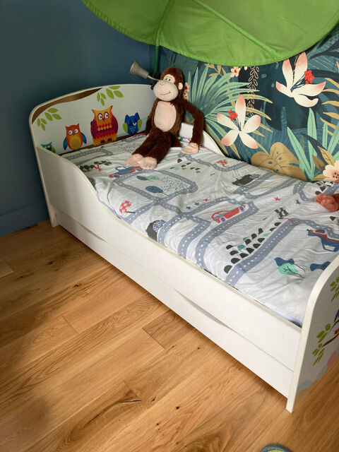 Lit enfant avec tiroir 75 Viroflay (78)