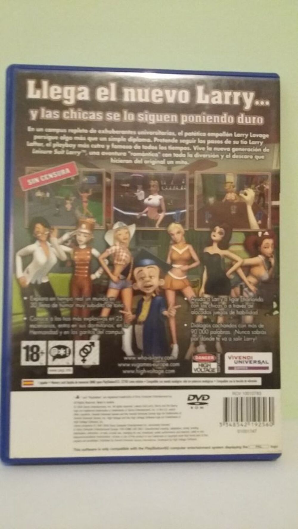 Jeu PS2 : Leisure Suit Larry Consoles et jeux vidos