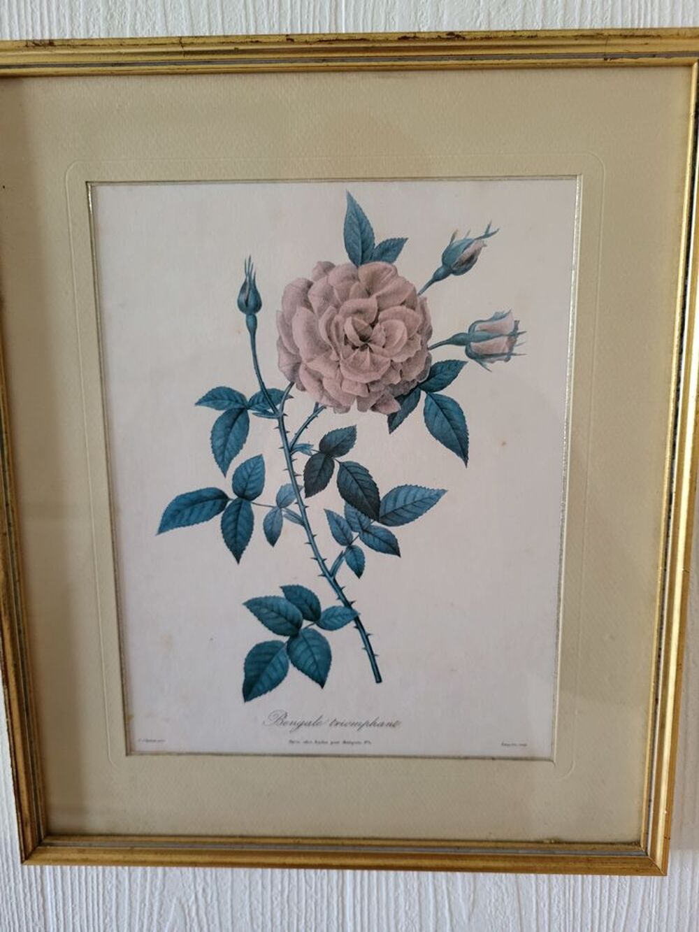 Sous-verre : dessins de fleurs. Décoration