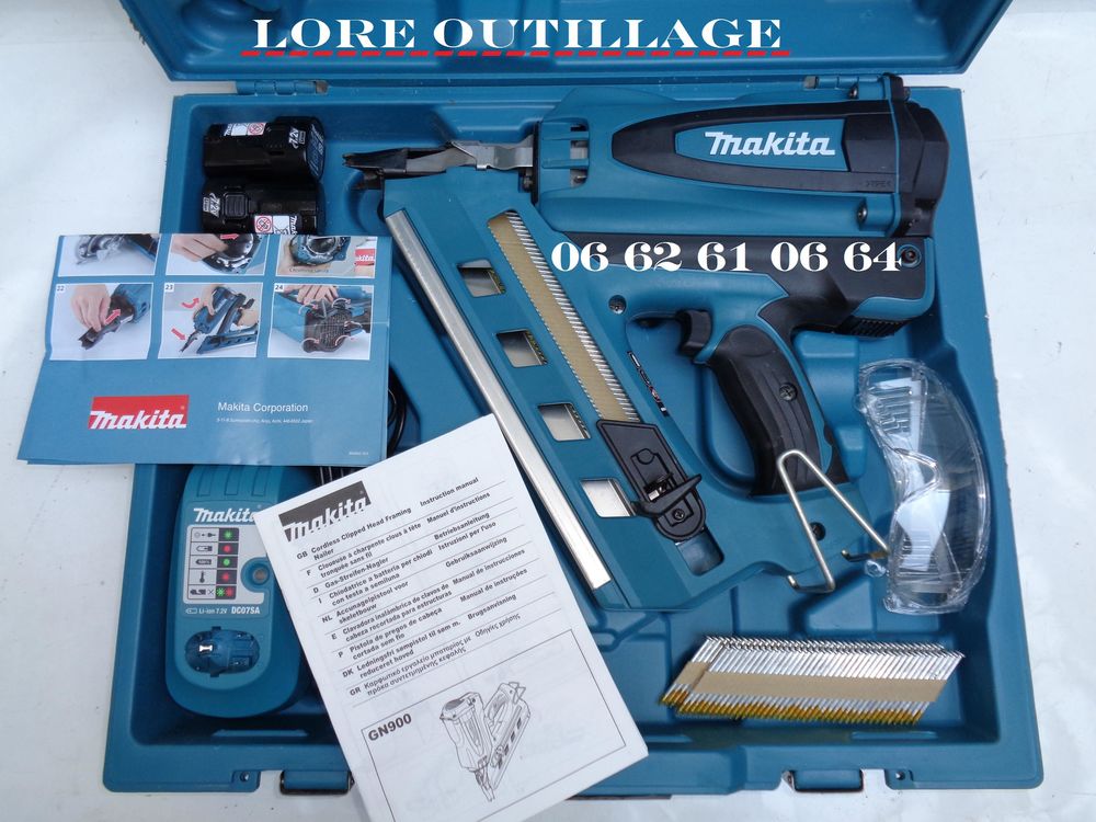 MAKITA GN900 - Cloueur de charpente Bricolage