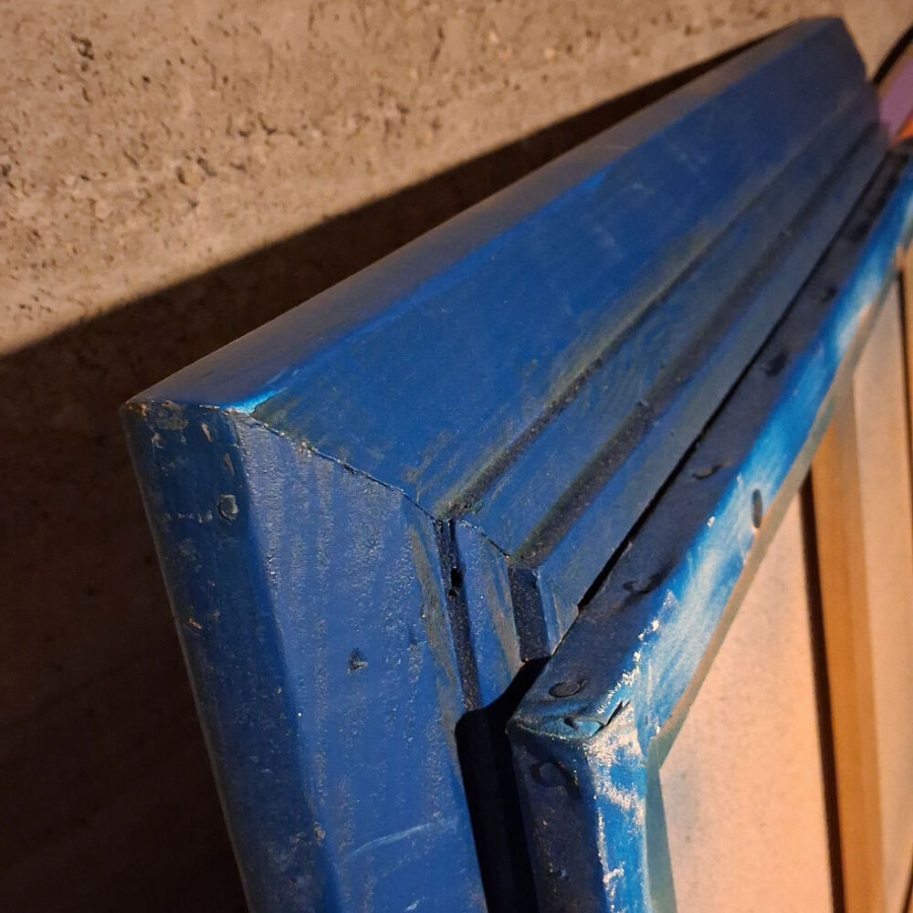 Gros tableau, peinture + cadre Décoration