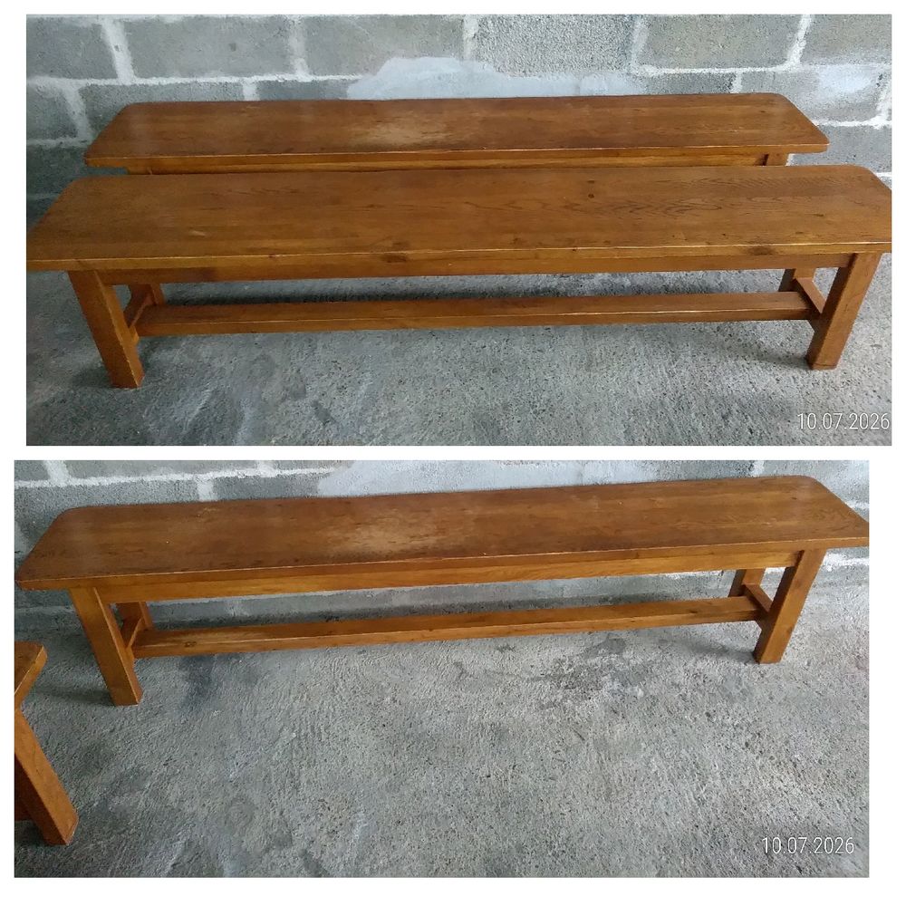 C&egrave;de 1 lot de 2 bancs Meubles