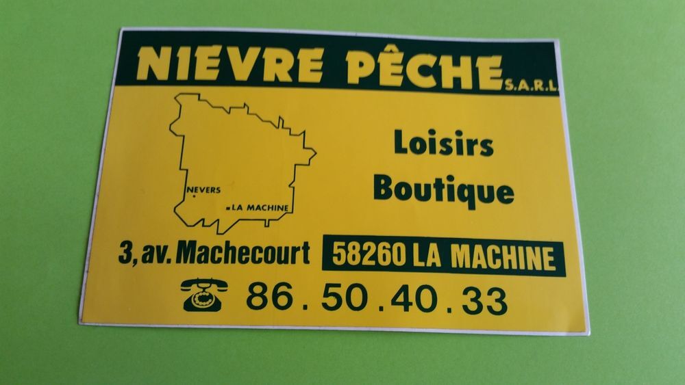 AUTOCOLLANT LOISIRS BOUTIQUE 