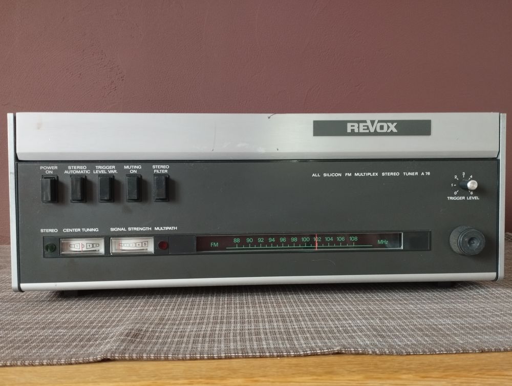 Ampli tuner REVOX A76 Audio et hifi