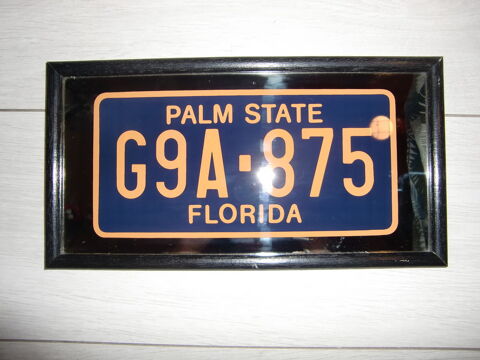 ?Tableau plaque de voiture Floride 5 Rueil-Malmaison (92)