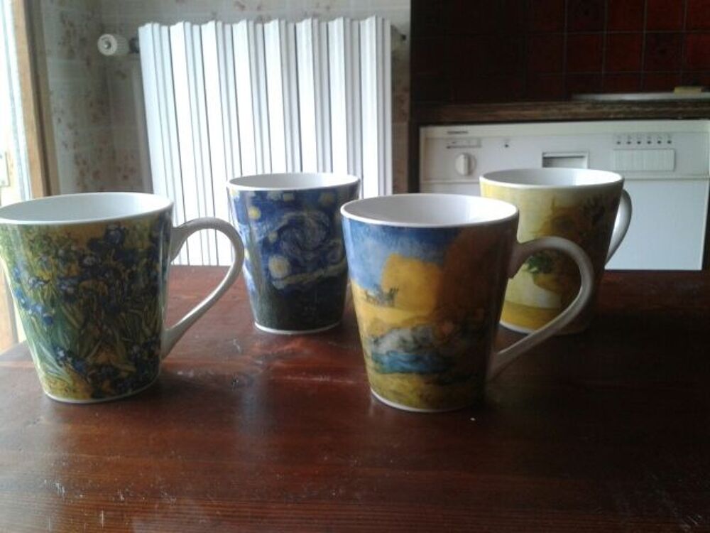 4 mugs Van Gogh Dcoration