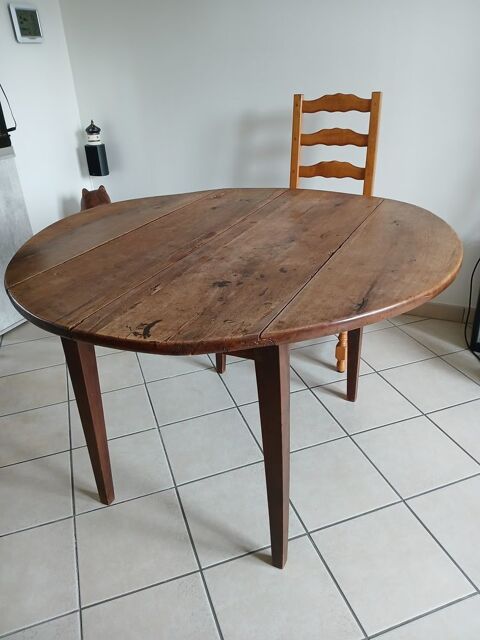 TABLE RONDE ANCIENNE VINTAGE 75 Nevers (58)